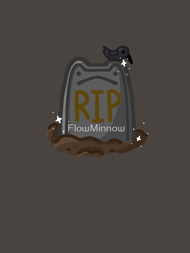 Frog gravestone by FlowMinnow