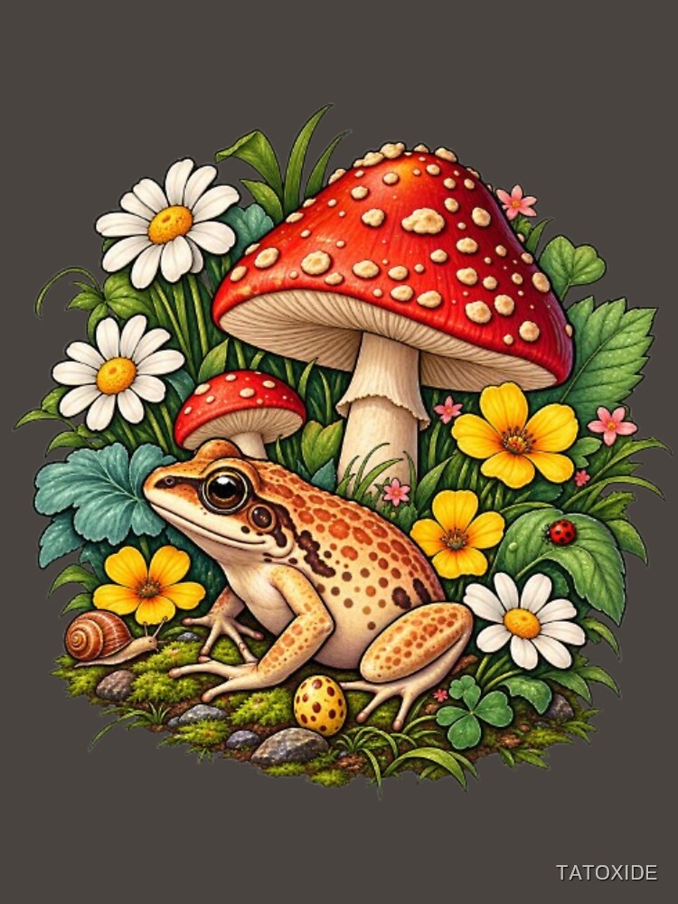 Enchanted Frog Garden by TATOXIDE