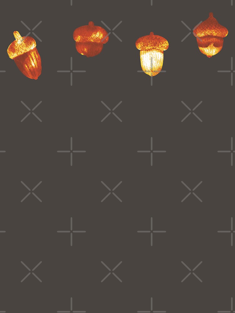 Golden acorns by mangopuffstudio