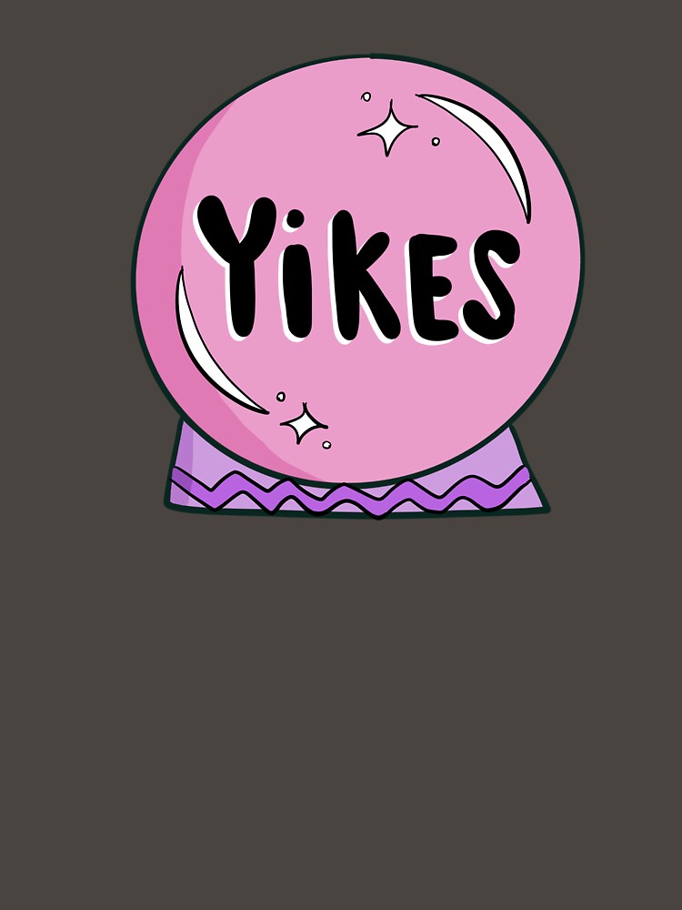 Magic Ball Says Yikes by SierraPlaceArt