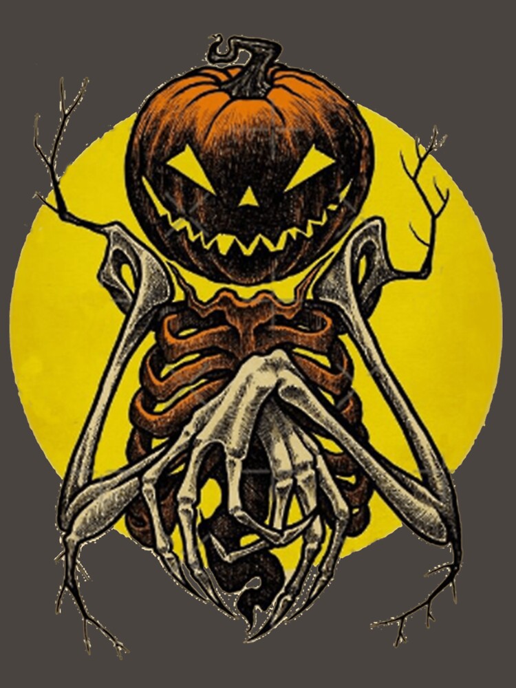Happy Halloween Death Halloween Scary Pumpkin Head 2 by roselbktewaxmq