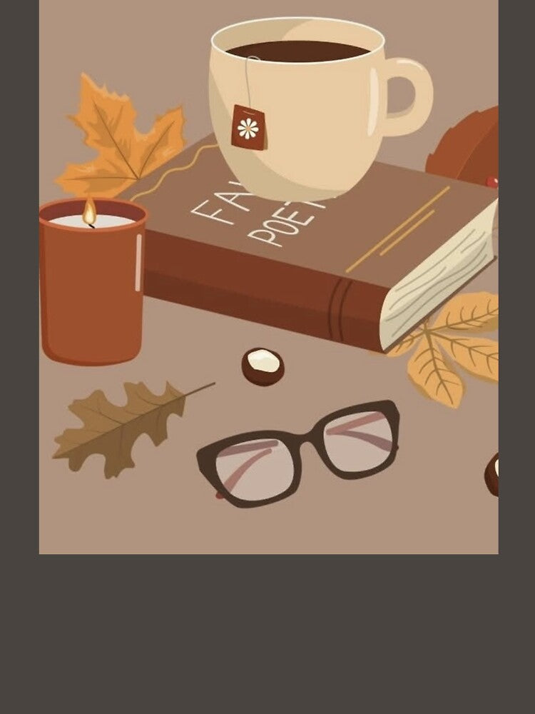 Book lover in the fall by SandraKJohnson