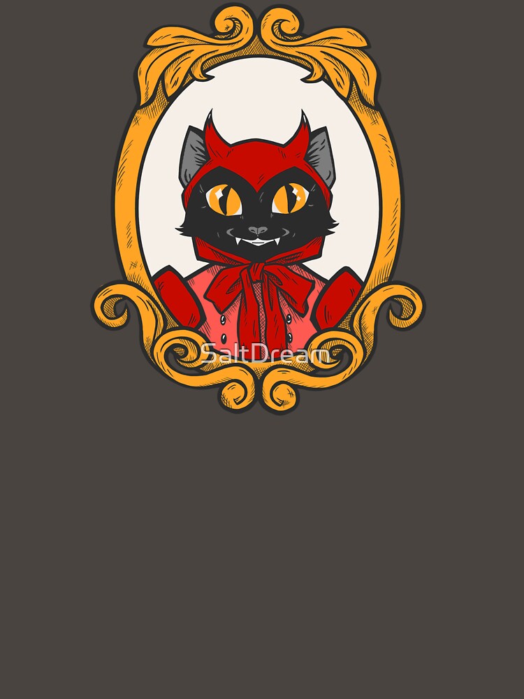 Halloween Cats - Devil Portrait by SaltDream