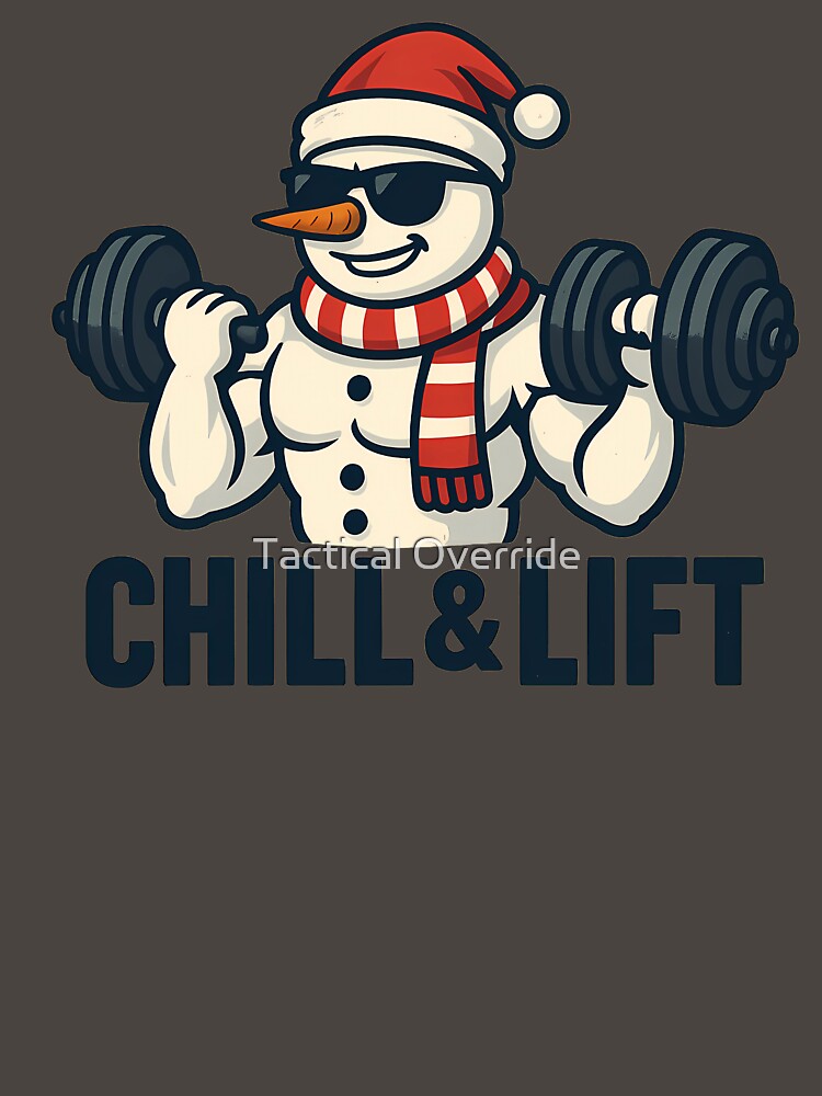 Snowman Gym Bro by Tactical Override