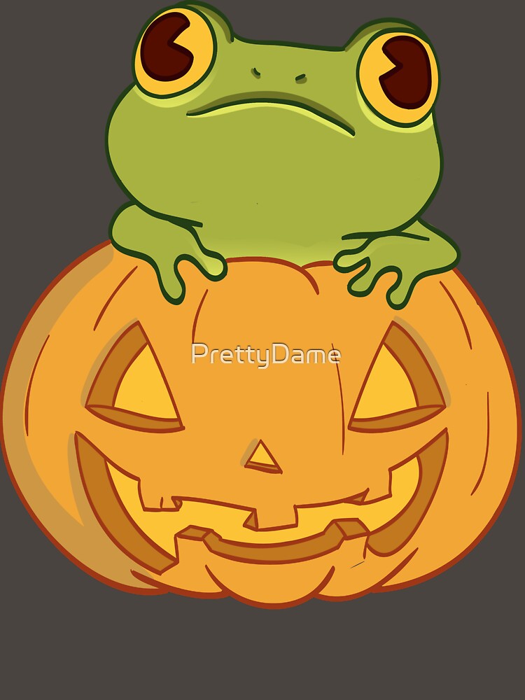 Pumpkin Frog by PrettyDame