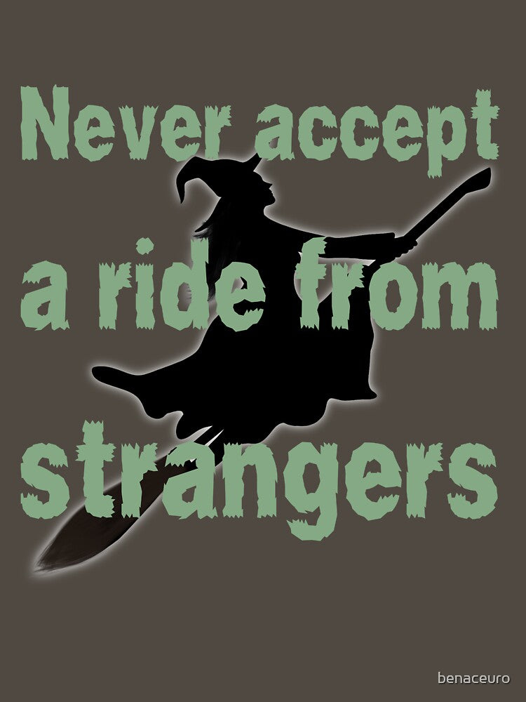 Never accept a ride from strangers by Azrou shop
