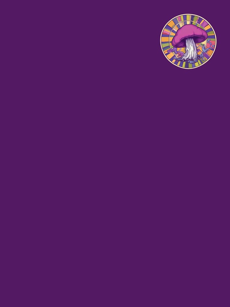 Purple Mushroom magic Mushroom by Sticker Ducks