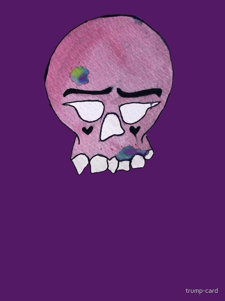 Pink Sugar Skull Hearts by trump-card