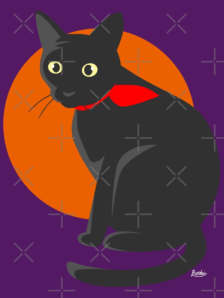 Orange Moon by BATKEI ART