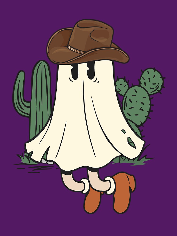 Boo in the west. Western Boo ghost. by VieBelieve