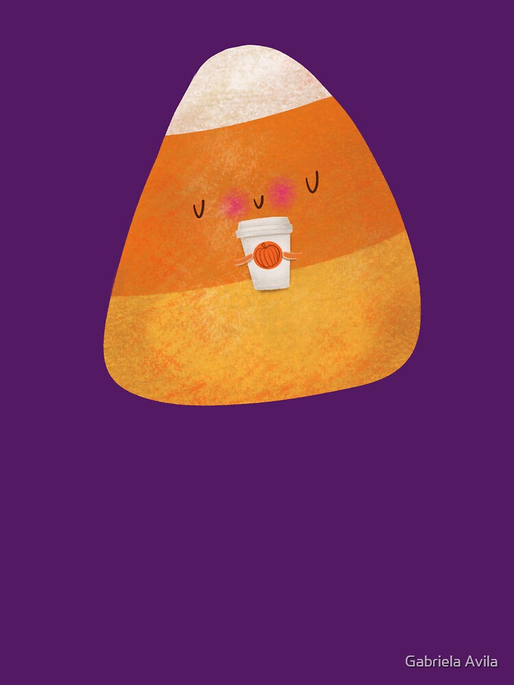 Candy Corn Pumpkin Spice Latte Autumn Fall Halloween by poket.piktures
