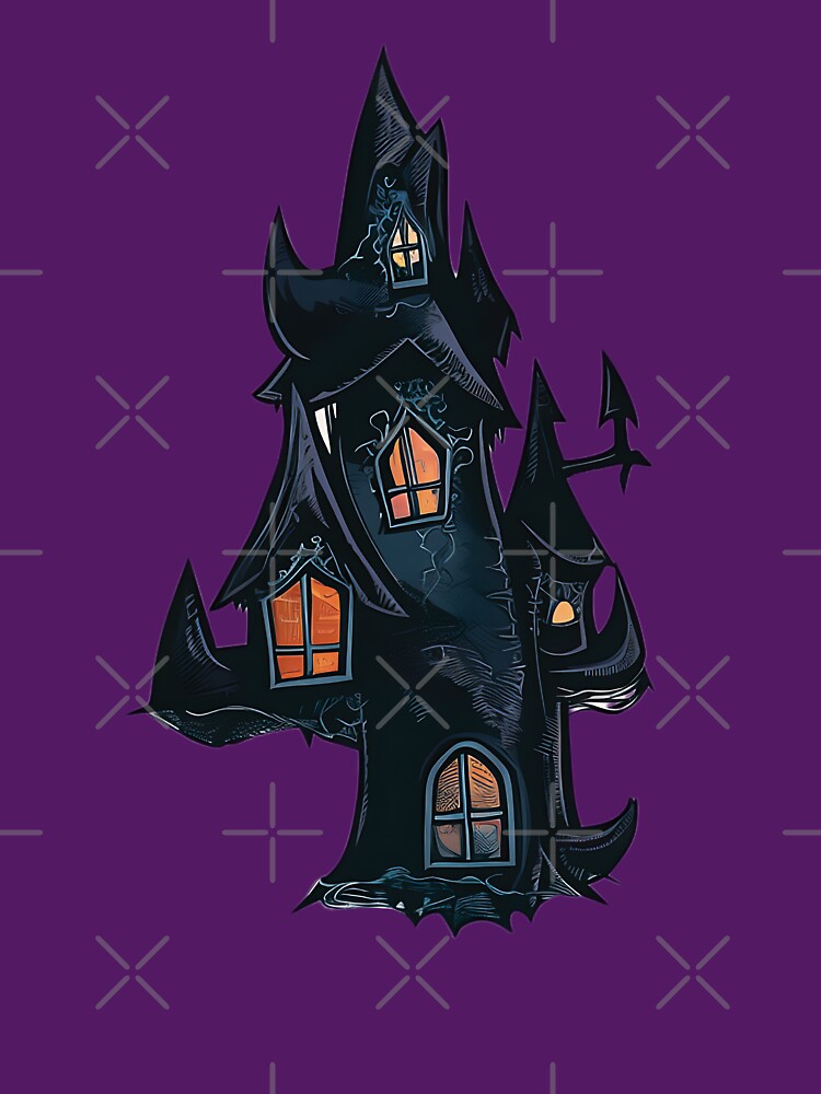 Haunted house for Halloween by Lemon-Monday