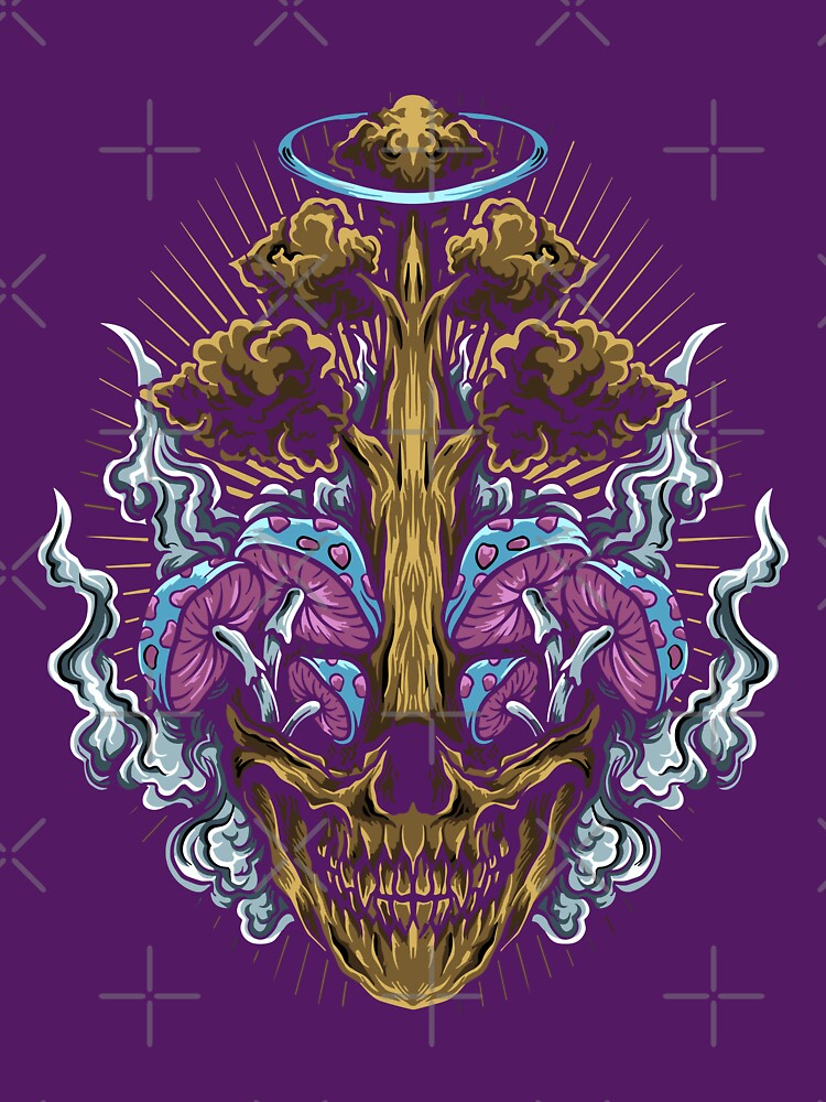 Skull Mushroom Tree by The  Qash