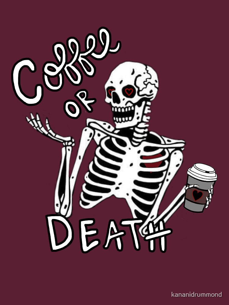 Coffee skeleton by kananidrummond