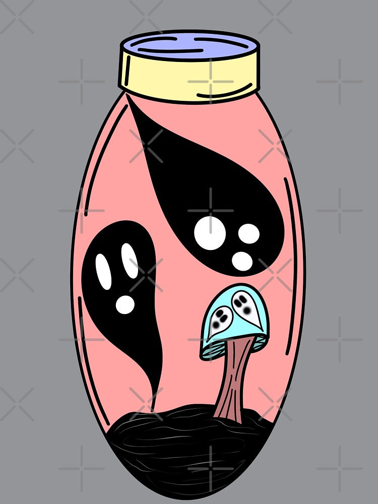 Ghost grenade bottle #1b by SugarSaltSpice