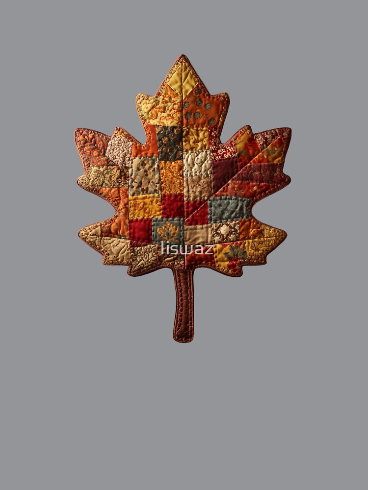 Quilted Patchwork Leaf by Iiswaz
