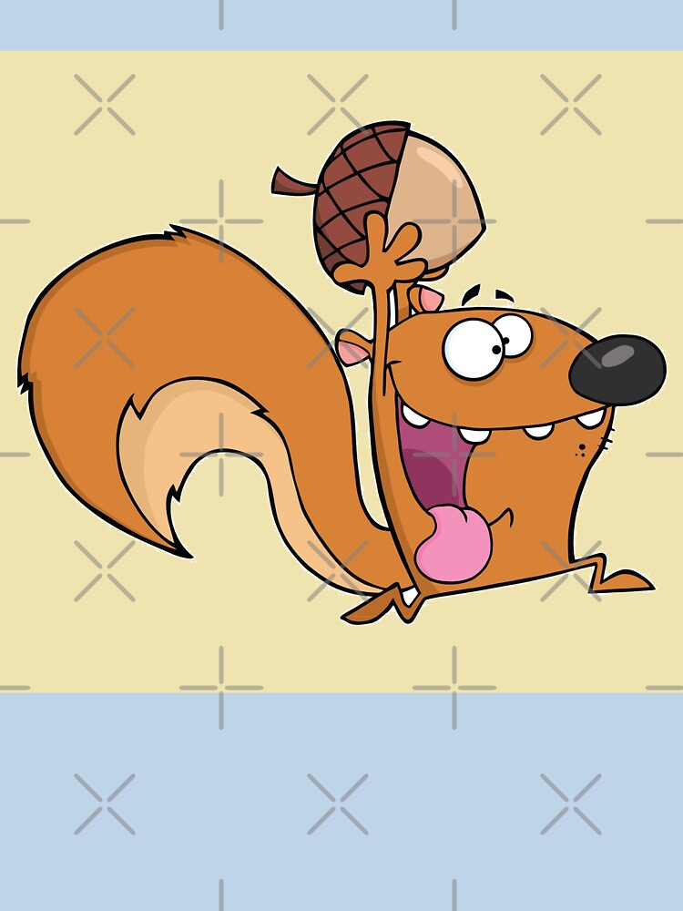 Squirrel with an acorn by nopemom