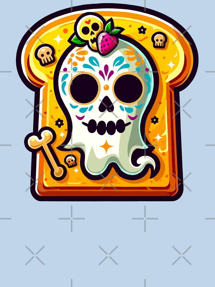 Day of the Dead Ghost on Toast by Ghost on Toast