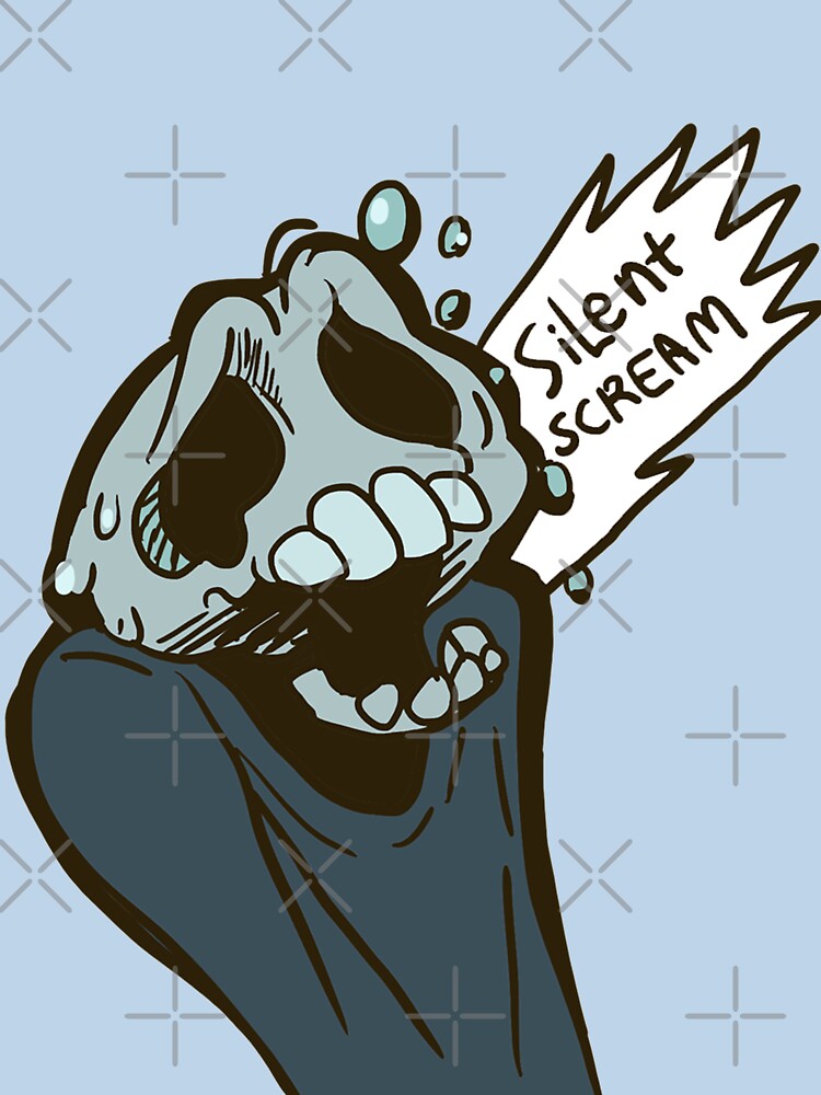 Skully Silent Scream of terror by Deathoftheself
