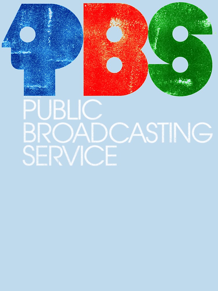 PBS Vintage Logo Distressed by FriedricKar