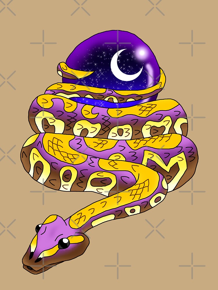 Snake Piece #20 - Mystical Crystal Ball by FieryWindWaker