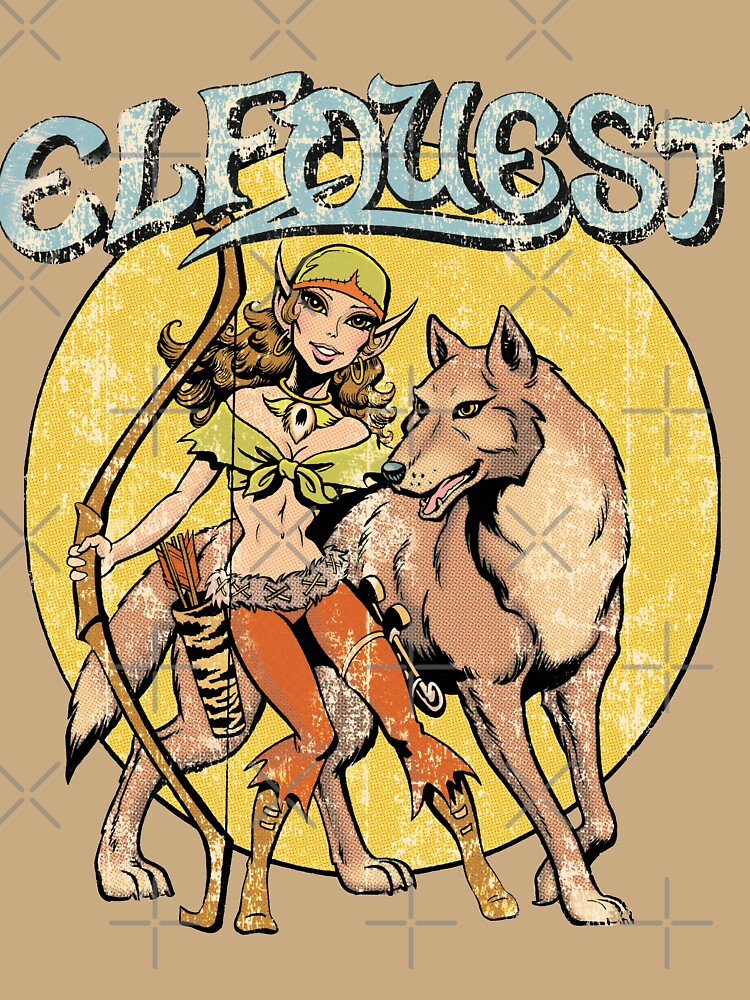 ElfQuest: Vintage Nightfall (Distressed) by elfquest