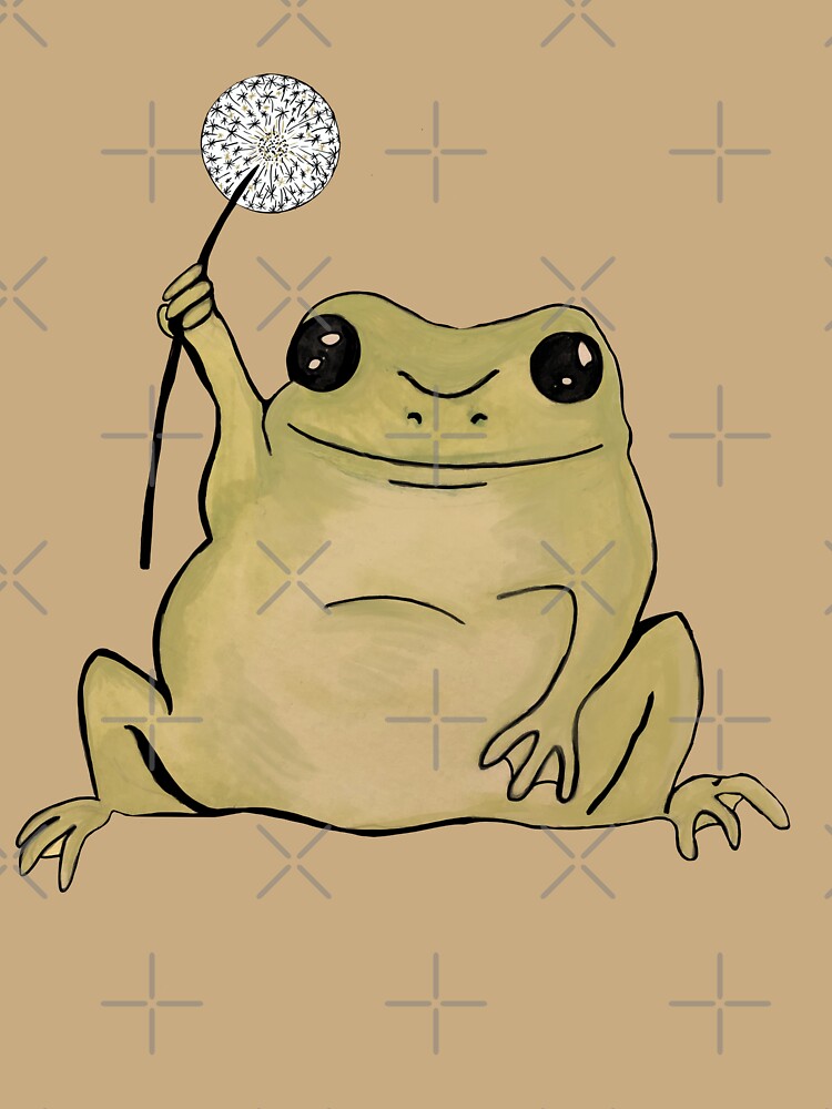 Dandelion Frog by Notveryclassy