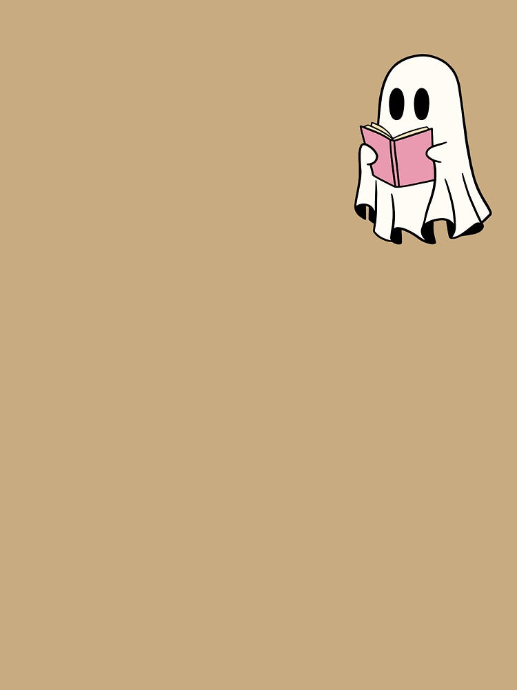 Reading ghost by sstickershopp