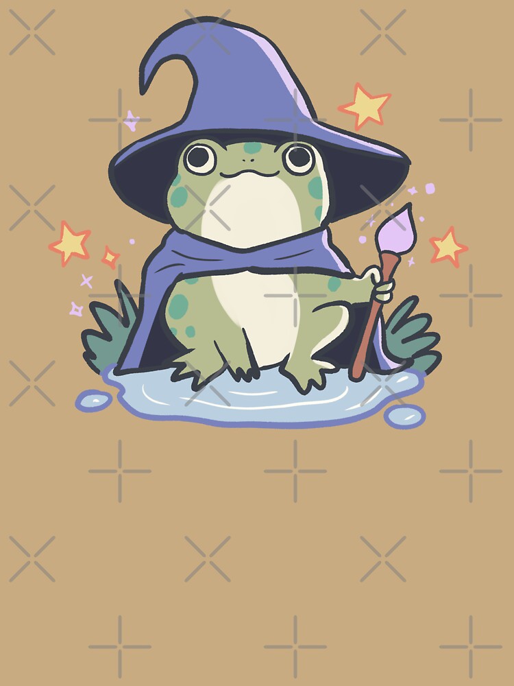 Frog wizard by Mayarart