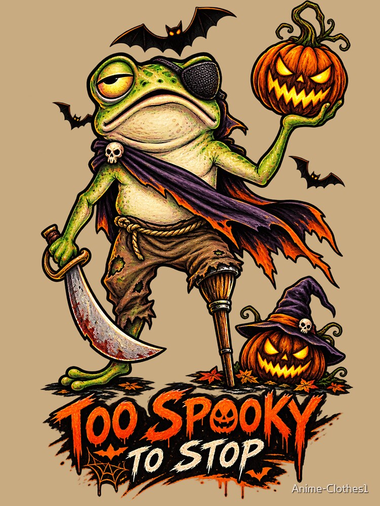 Too Spooky Frog Pirate. by Anime-Clothes1