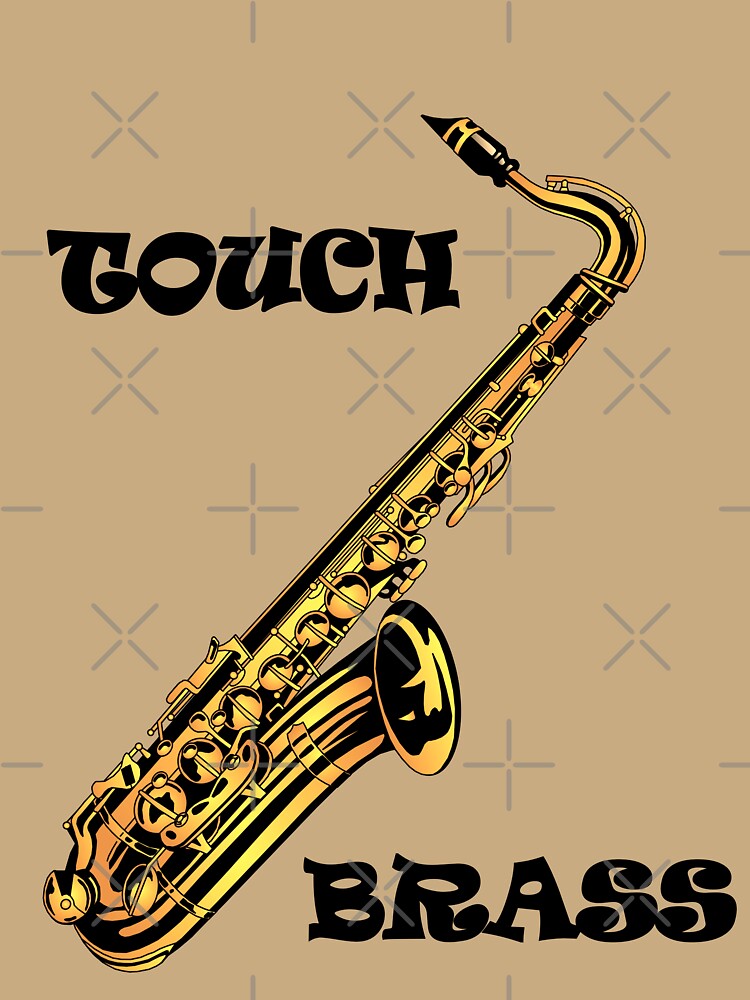 Touch Brass (Saxophone), for light background by Jeeb-Arts