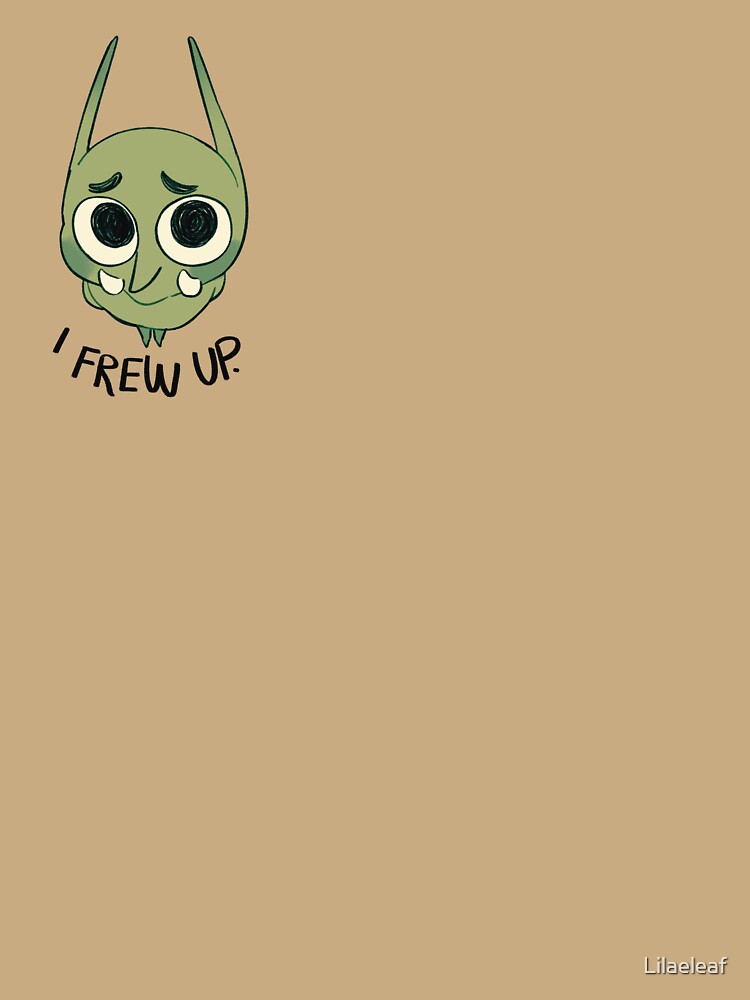 "I Frew Up" Goblin by Lilaeleaf