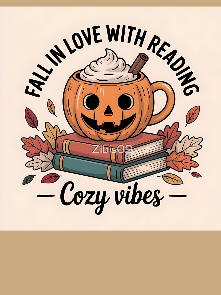 Fall in Love with Reading – Cute Cozy Vibes by Zibis09
