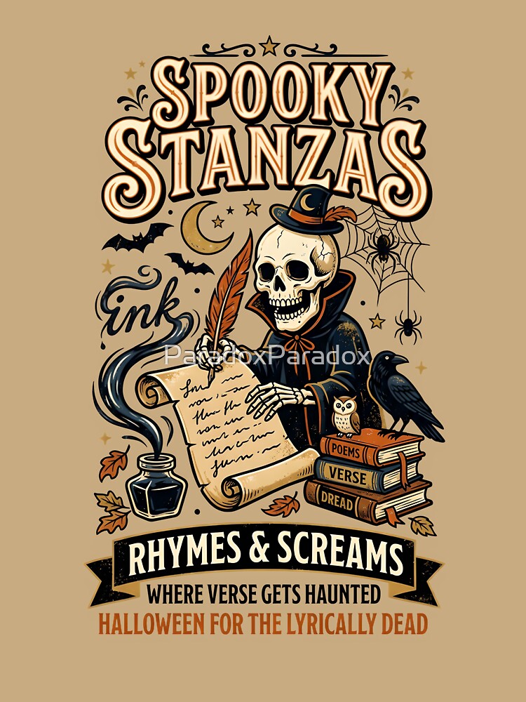 Spooky stanzas - Rhymes & screams - Halloween for poets by ParadoxParadox