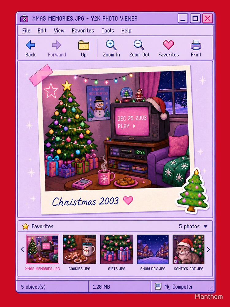 2000s Christmas Memories Y2K Photo Viewer by Planthem