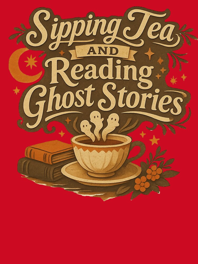 Sipping Tea and Reading Ghost Stories by Black Signal