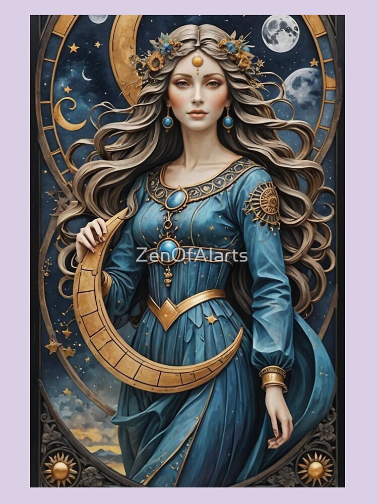 Moon Goddes by ZenOfAIarts