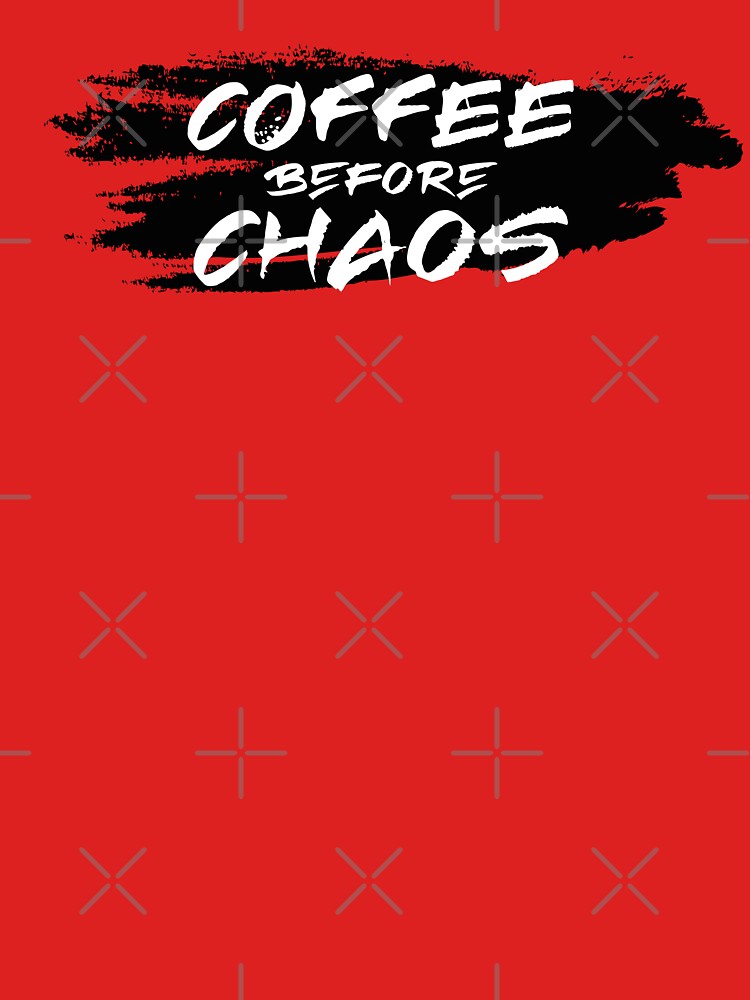 Coffee Before Chaos Red by PluckySquid