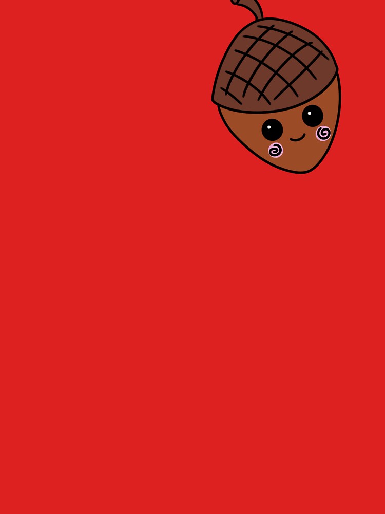 Adorable Kawaii Acorn by StoryForge