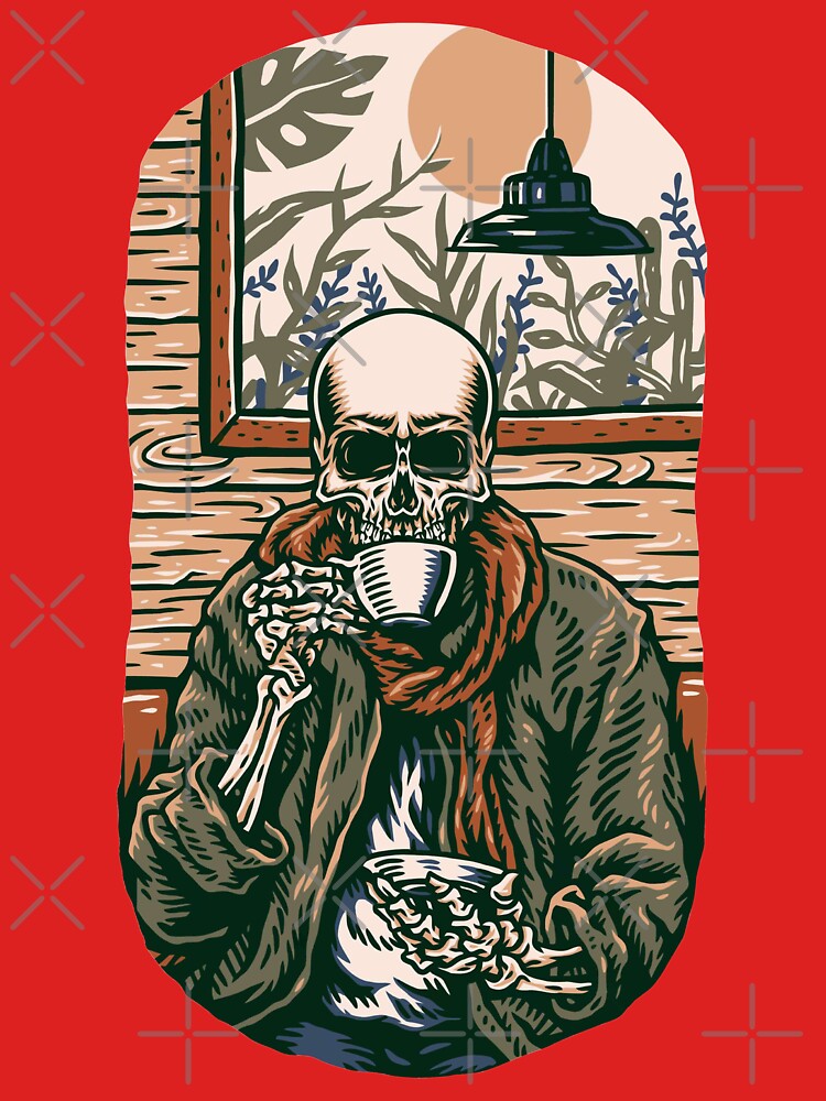 Skeleton need to drink by funny-kool