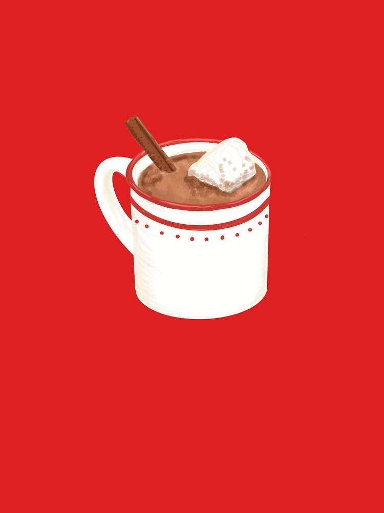 Hot cocoa by Luaillustration