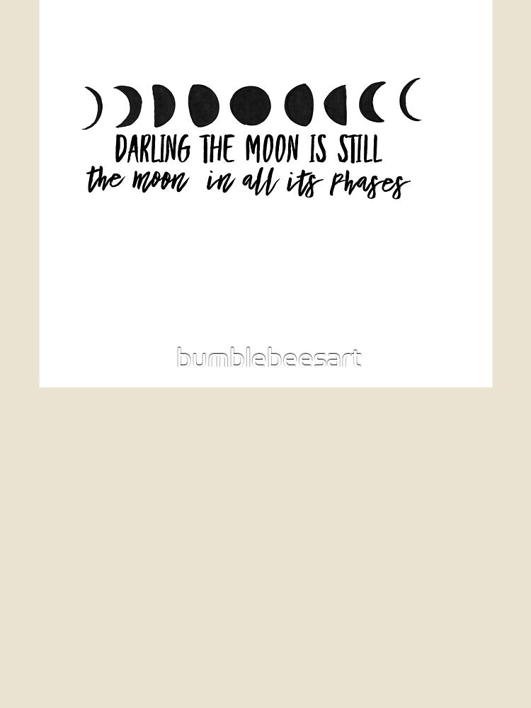 Moon by bumblebeesart