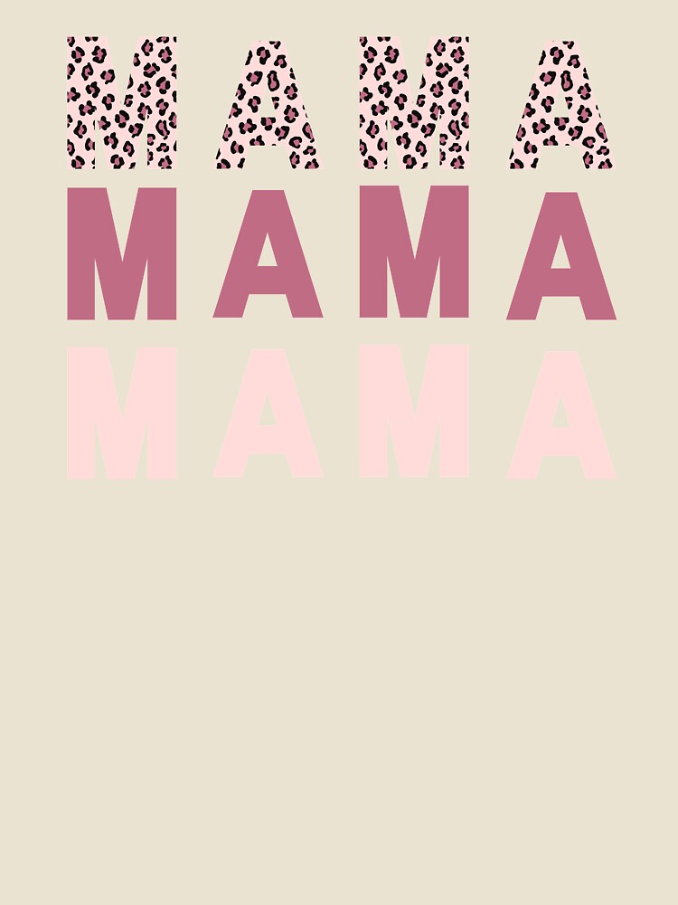 leopard print mama by Margaux Ryan