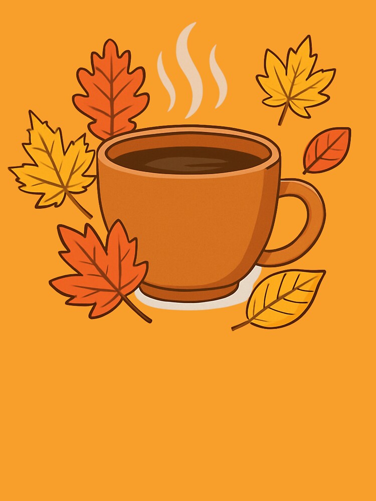 Cozy Autumn Coffee - Warm Fall Vibes Design by anna2681