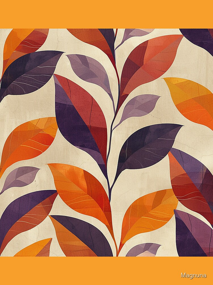 Cozy Autumn Pattern 7 by Magnuna
