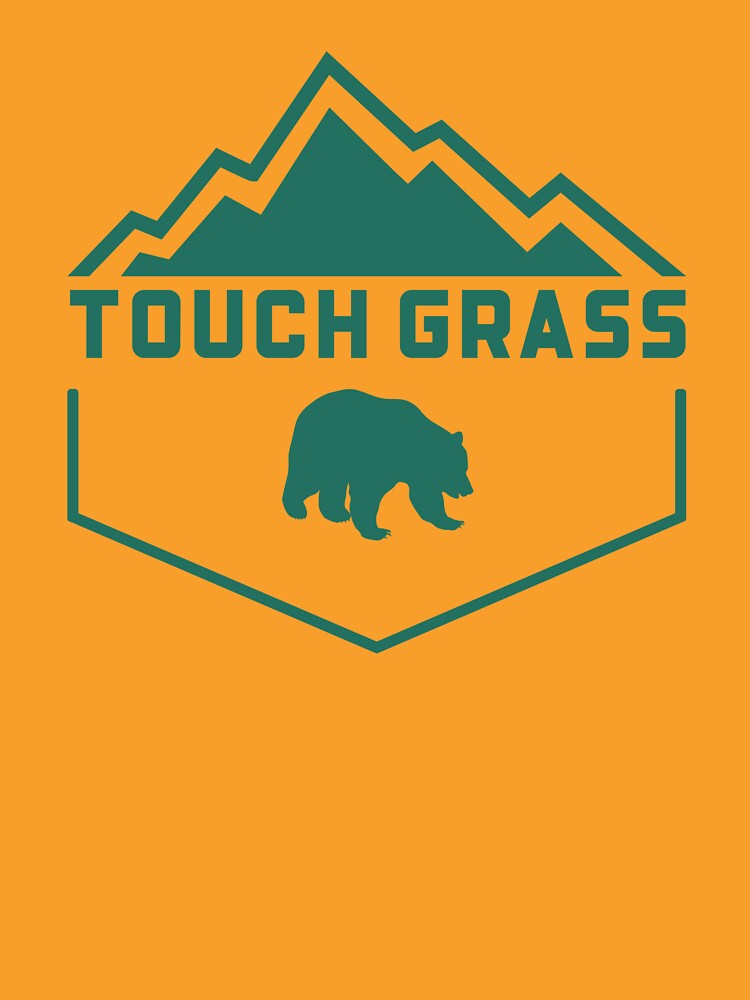 Touch Grass Mountain and Bear by Heyitsleah88