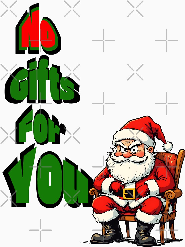 Angry Santa by The Laughing Lab