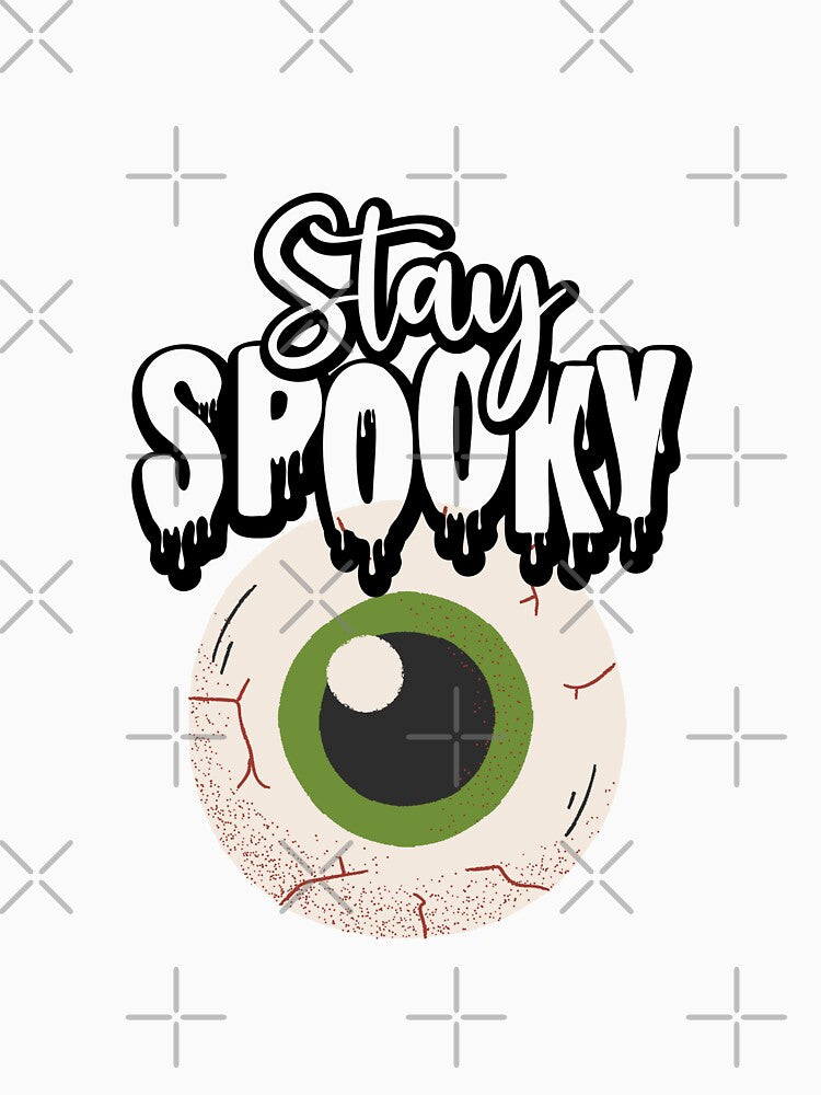 Stay Spooky Scary Eye by OpenArt