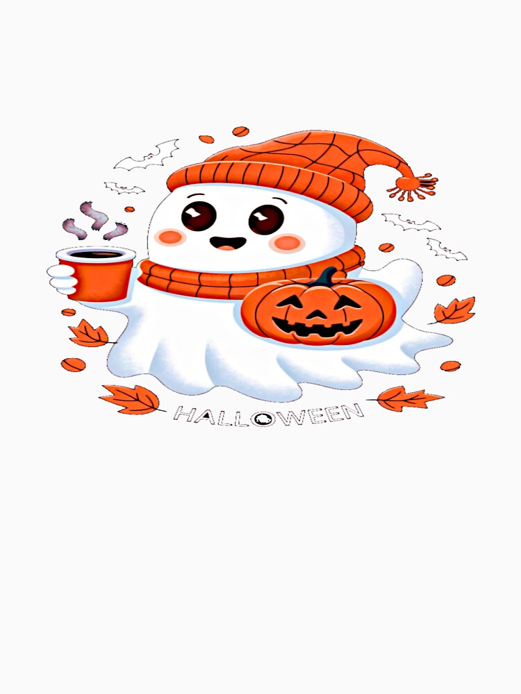 "Cozy Ghost Halloween" by geartes
