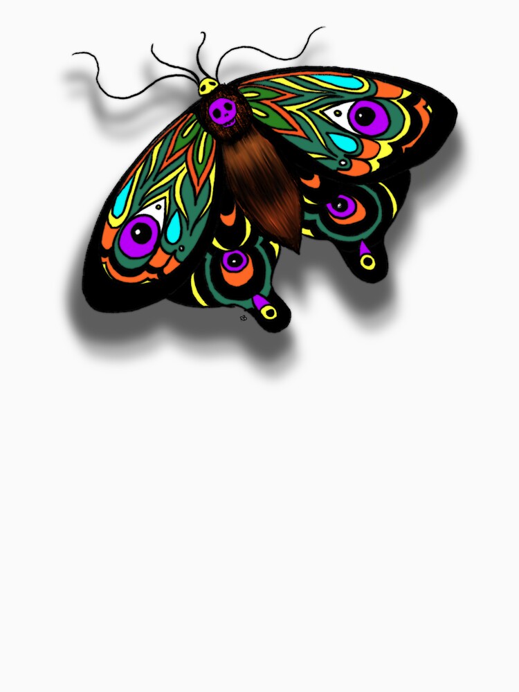 Lover of the Night Deaths-Head Moth by Riddlestiltskin